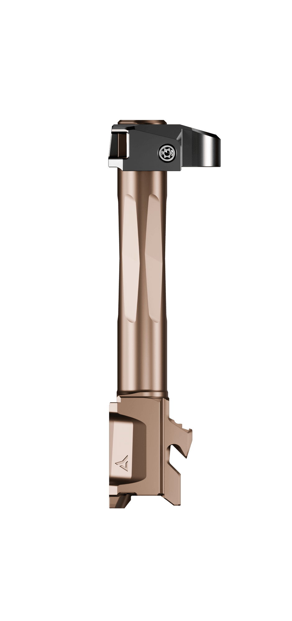 Radian Ramjet Glock 19 Gen 4 Bronze Superb Afterburner Comp Barrel Kit 3 Radian Ramjet Glock 19 Gen 4 Bronze Superb Afterburner Comp Barrel Kit - Image 3