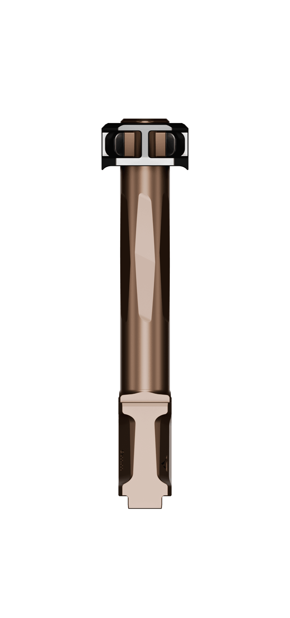 Radian Ramjet Glock 19 Gen 4 Bronze Superb Afterburner Comp Barrel Kit 4 Radian Ramjet Glock 19 Gen 4 Bronze Superb Afterburner Comp Barrel Kit - Image 4